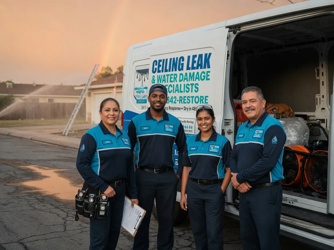 Ceiling Leak Cleanup company in Gibsland, LA
